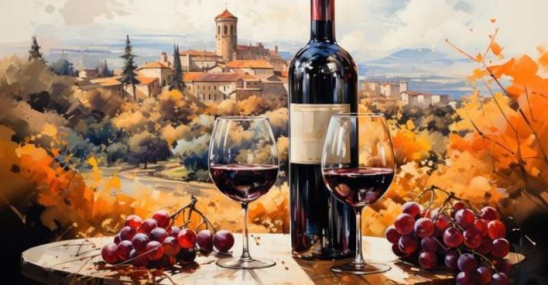 wine