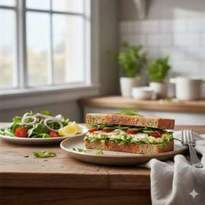 Mediterranean Sardine & Avocado Protein Sandwich