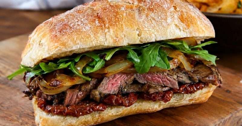 Ciabatta Piccola Steak Sandwich