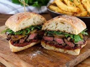 Ciabatta Piccola Steak Sandwich